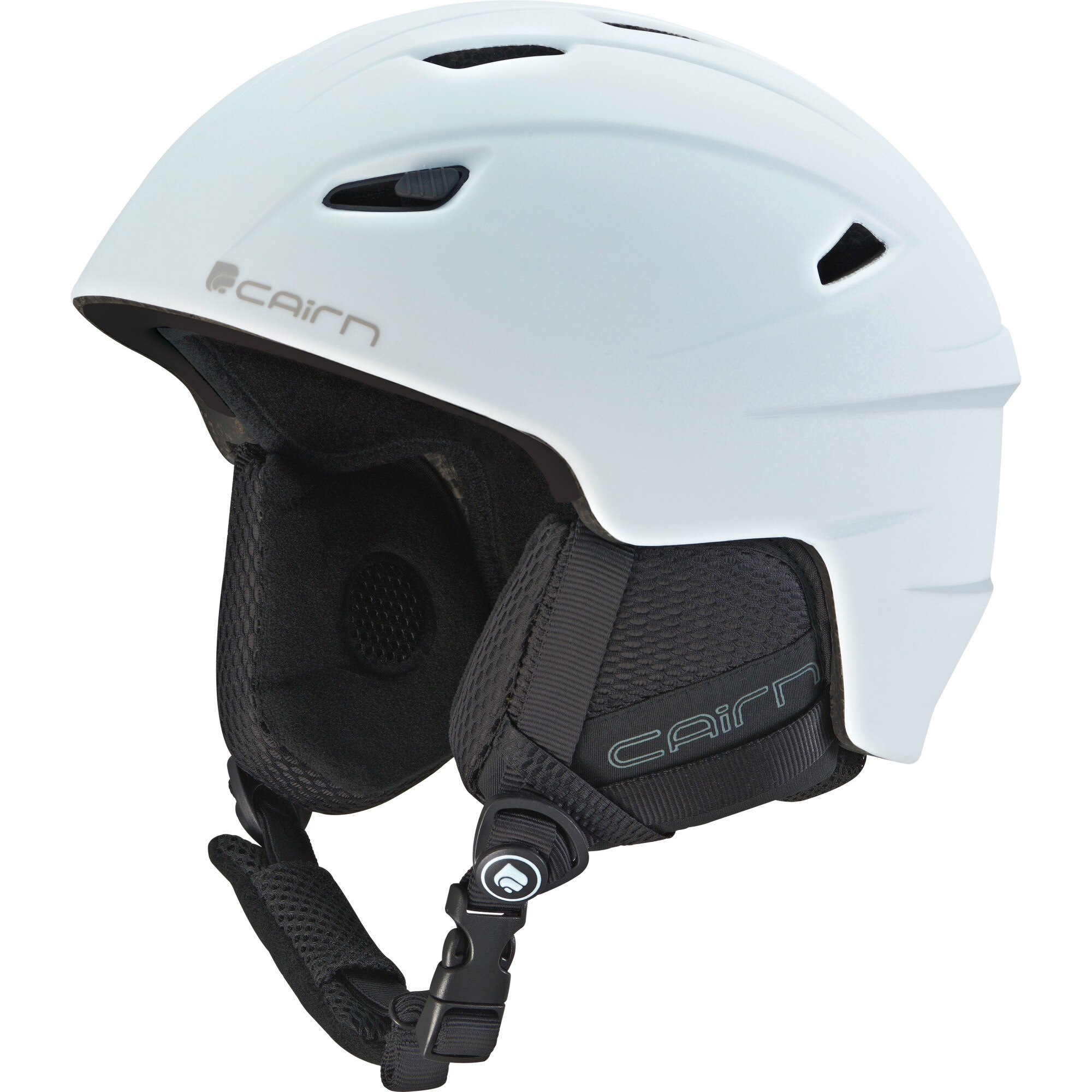 Casca ski si snowboard pentru copii Cairn Electron J, alb, marimea 51/53