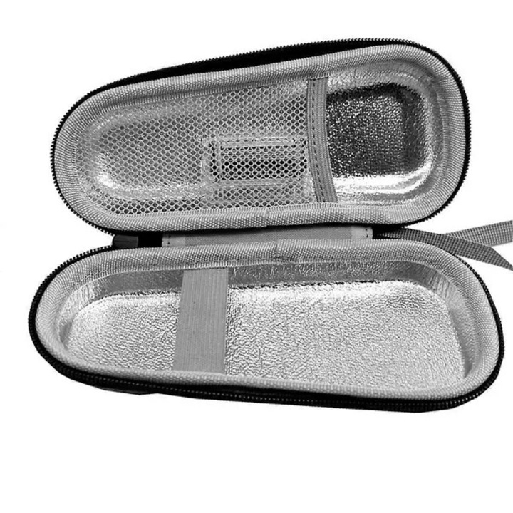 Husa de depozitare pentru aparat de ras, gri, 22x12x6cm