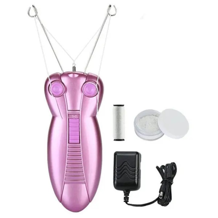 Epilator facial electric 12W alb 28x15x8cm set