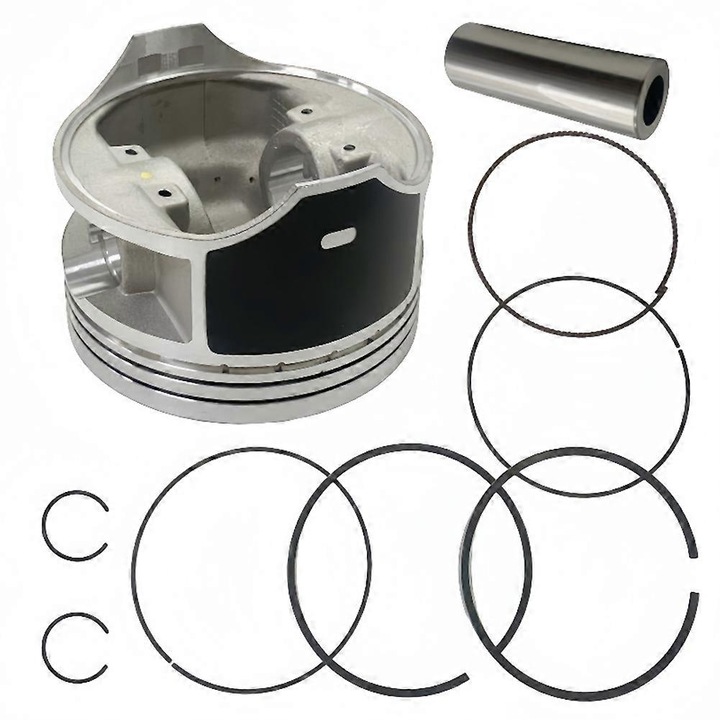 Motor dugattyú készlet 100mm, Kawasaki KLR 650 Tengai-hoz, fém, ezüst