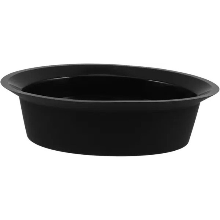 Bol pentru spuma de ras, silicon, negru, 13.5x10.5x4 cm