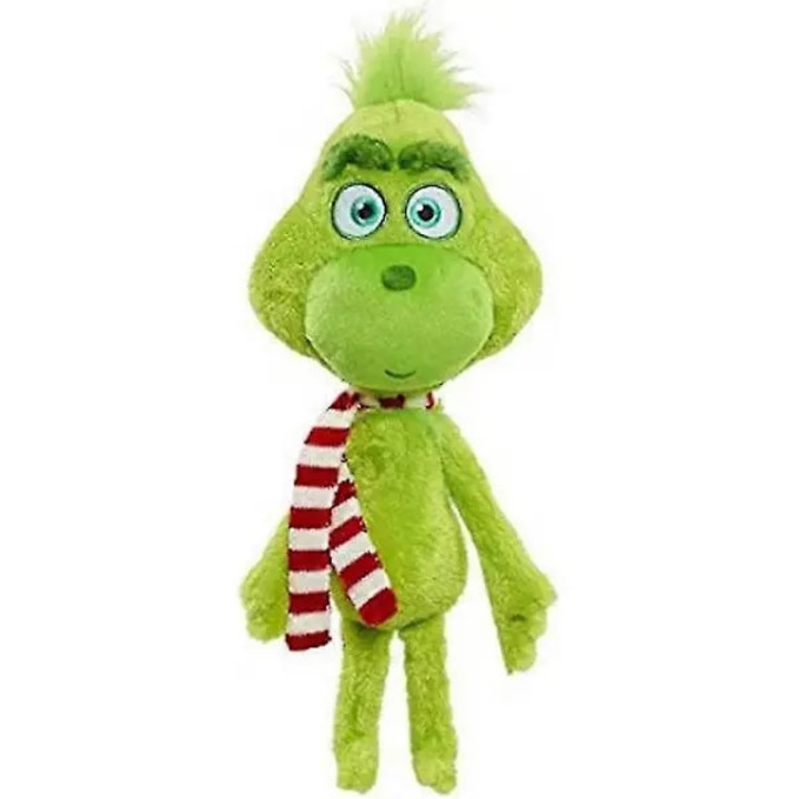 Figurina de Craciun Grinch, plus, verde, 32cm, decor festiv interior