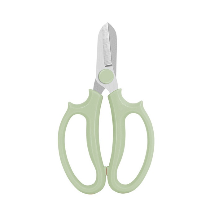 Kerti olló, rozsdamentes acél, ergonomikus, színes, 15cm