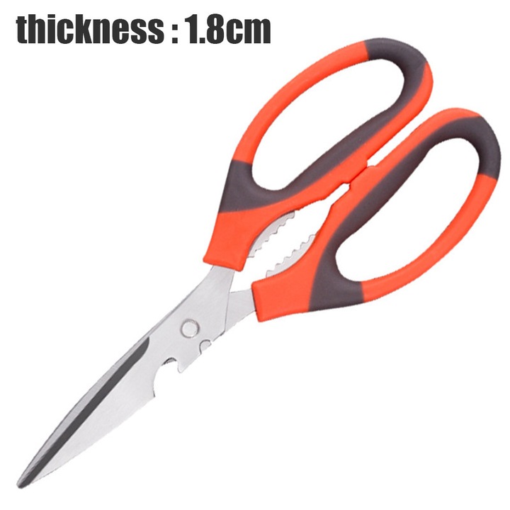 Többfunkciós ergonomikus zöld kerti olló 20cm