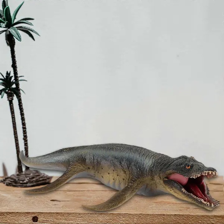 Tengeri dinoszaurusz figura, realisztikus modell, PVC, 28x14.5x5cm