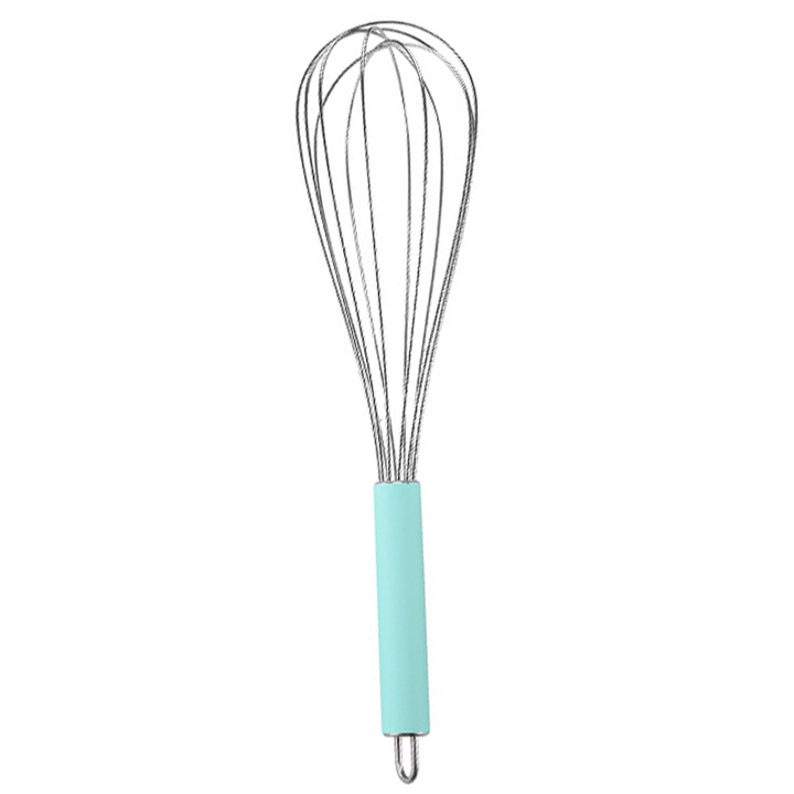 Tel din otel inoxidabil pentru batut oua, mana, confortabil, 25cm