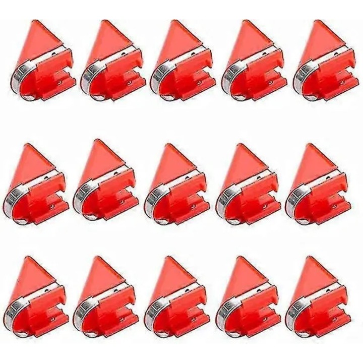Set 15 lame inox pentru curatator legume fructe rotativ, argintiu