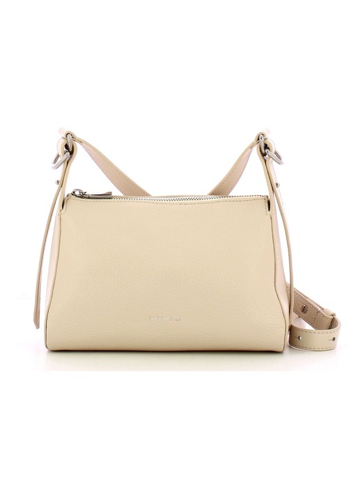 Geanta crossbody Coccinelle Bishop alb piele 22x18x11cm