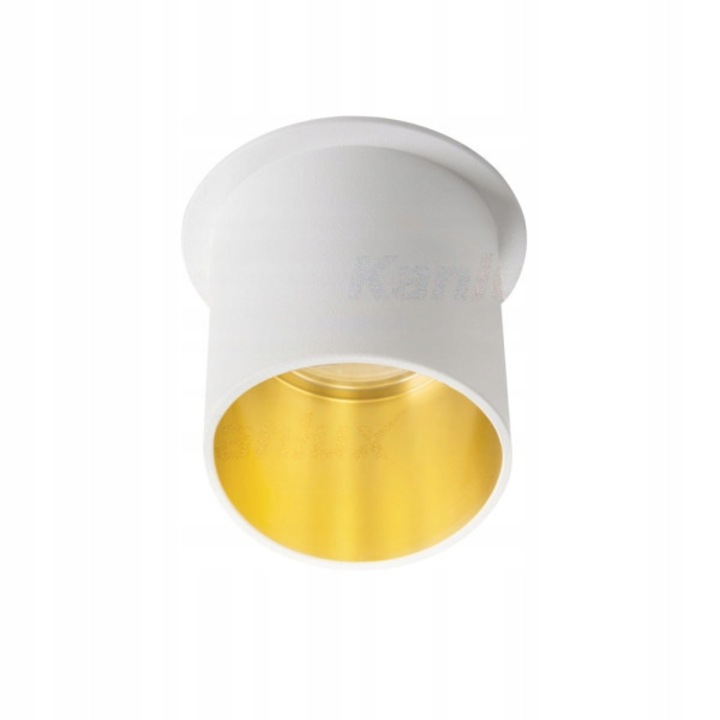 Lampa Wisanta SPAG Alb-Auriu, Inel Decorativ, GU10/GX5.3