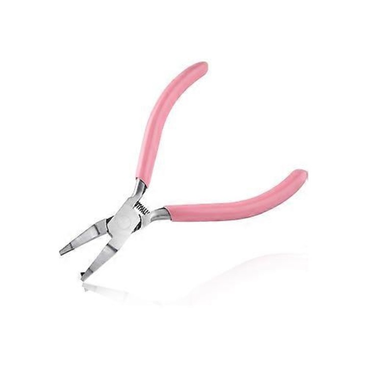 Ékszergyűrű nyitó fogó 5 hüvelyk szénacél PVC markolat 12.6x9x1.1cm