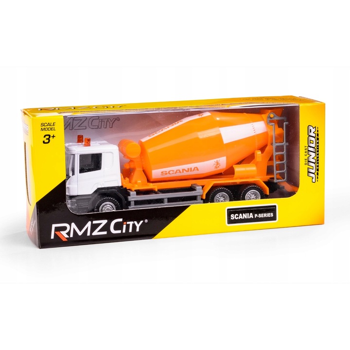 RMZ City Betoniere Scania 1:64 - Die-Cast Játék