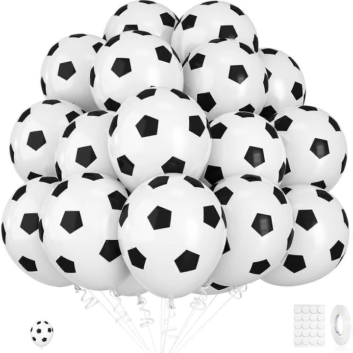36 db-os többszínű futball labda szett 2026