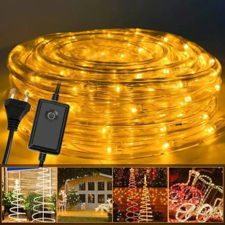 LED лента 30м, 24 LED/м, топло бяло, 13мм, IP44, 230V