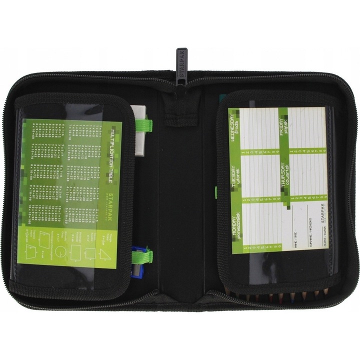 Troler Echipat Minecraft, 2 Clape, 29 Accesorii, Starpak