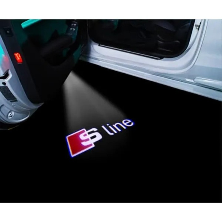 2 db hangulatvilágítás szett Audi A4 A5 A6 A7 A8 Q3 Q5 Q7 ajtóhoz