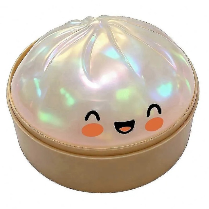 Комплект от 3 цветни squishy играчки, форма на кнедли, 10x10x5см