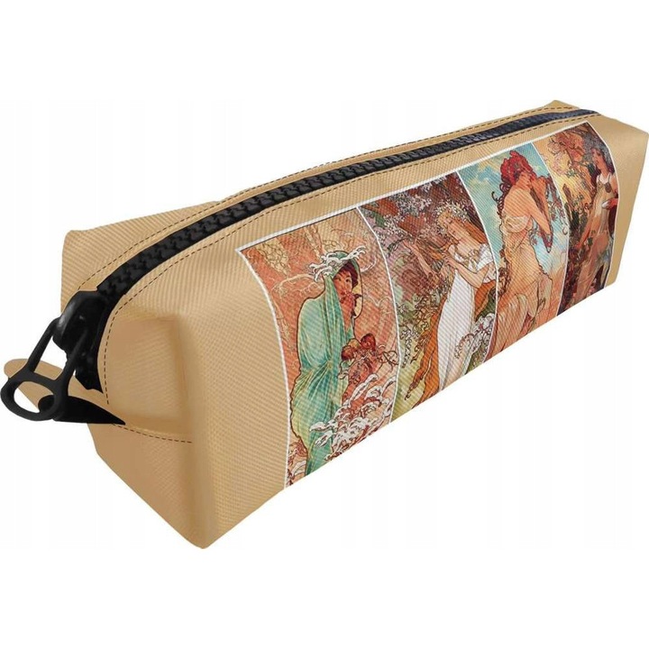 Stamp Alfons Mucha 4 Anotimpuri - Personalizat