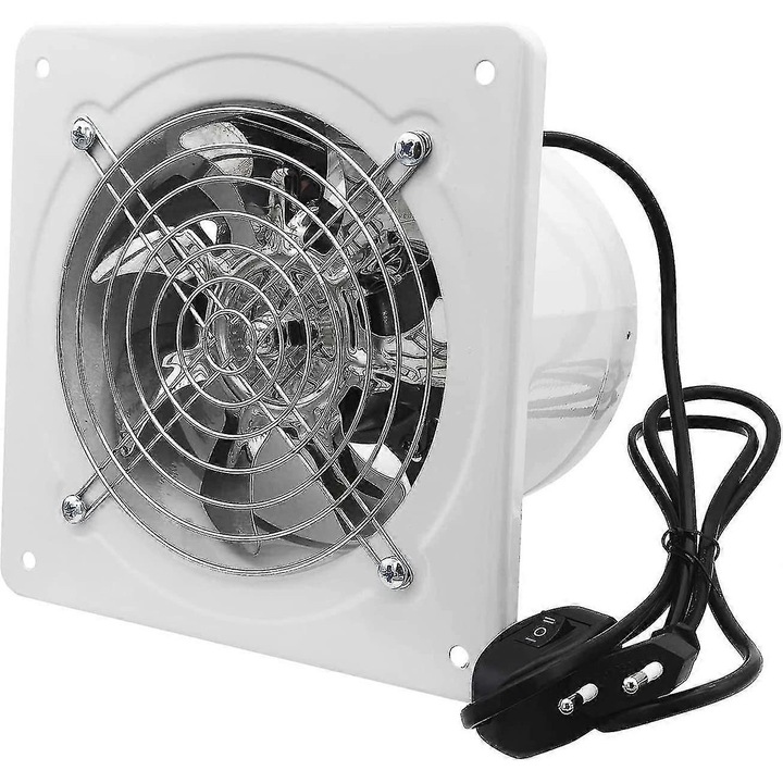 Метален вентилатор за двупосочна вентилация 150мм 40W 50dB
