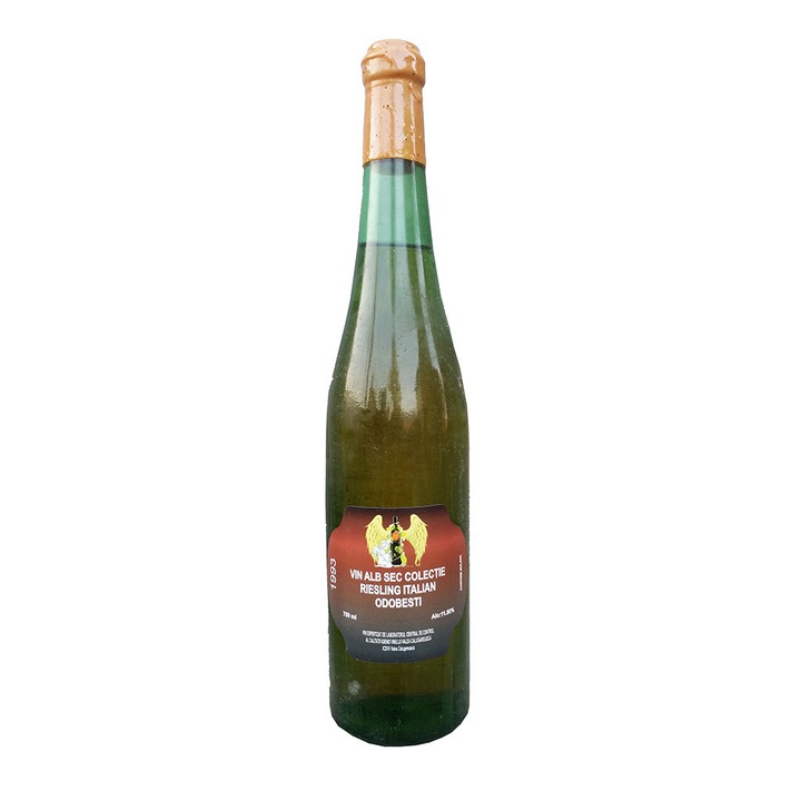 Вино Ризлинг Италиански Odobesti 1993, 0.75 L, сухо бяло