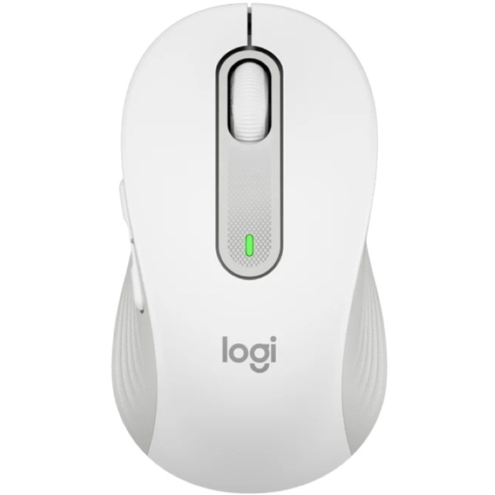 Logitech M650 Signature for Business безжична мръснобяла мишка