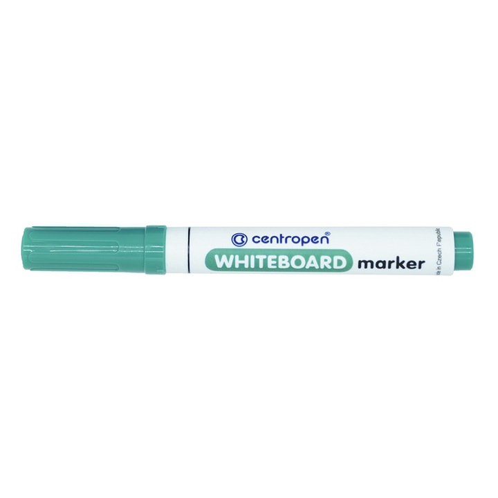 Маркер за бяла дъска, 2,5 мм, кръгъл връх, Centropen 8559, зелен