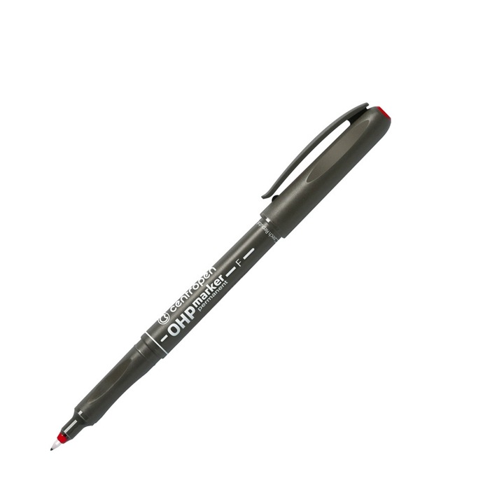 Перманентен маркер 0,6 мм, F OHP Centropen 2636 червен