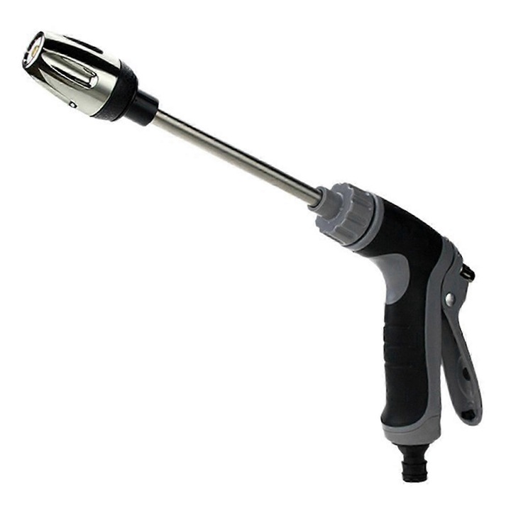 Pistol de spalat cu presiune, ergonomic, aluminiu, multicolor, 36x14cm