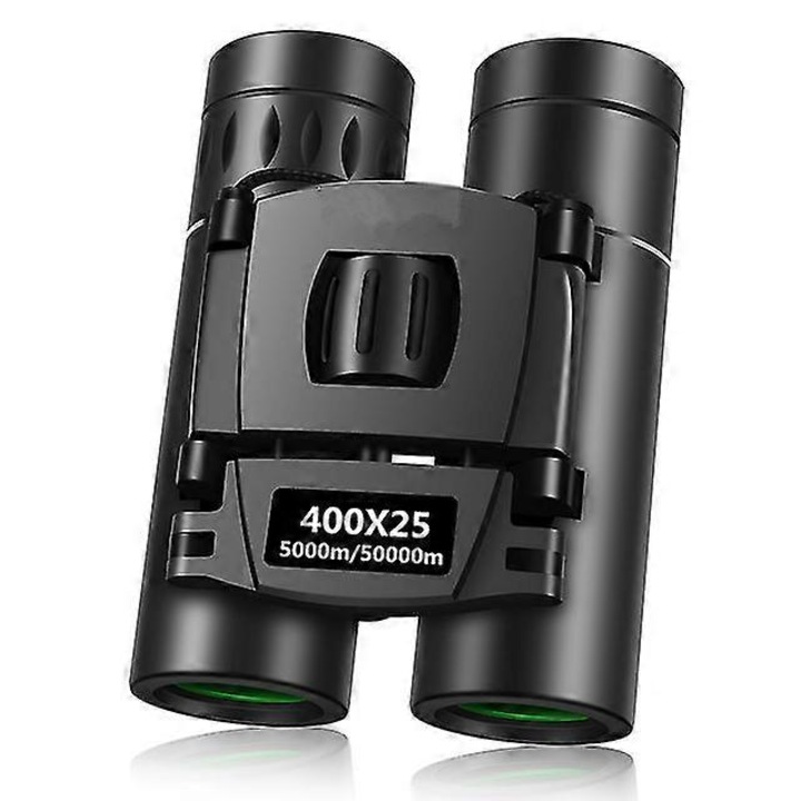 Професионален бинокъл 900x25, BAK4, преносим, черен, 9x2.8см