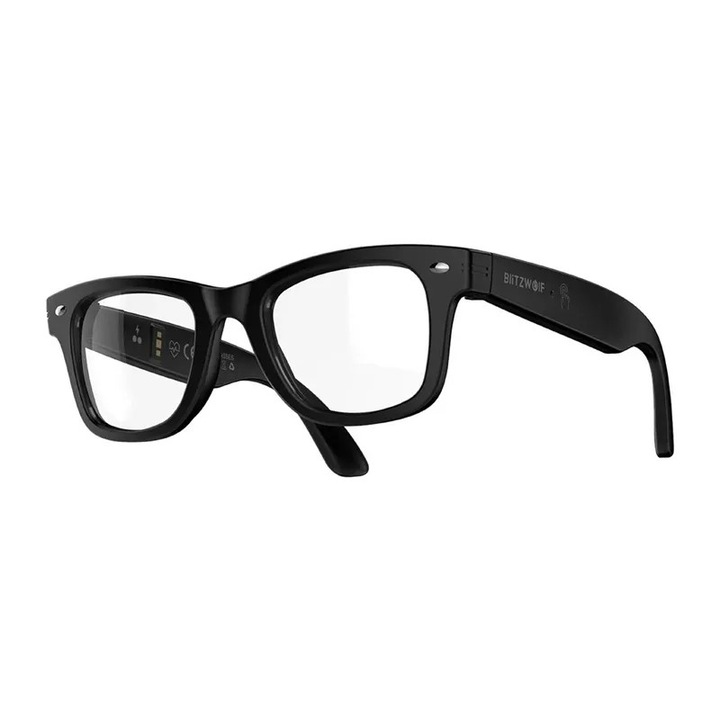 BlitzWolf BW-AG1 okos szemüveg kékfény-szűrővel, egészségfigyeléssel, Bluetooth, multicolor