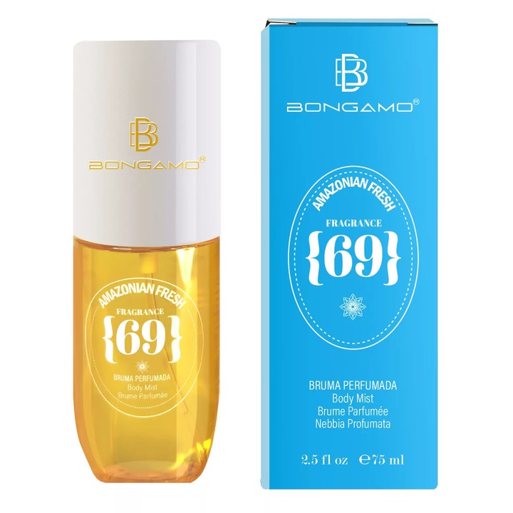 BONGAMO ILLAT 69 RADIANT testápoló, édes mandula, vanília, 250ml