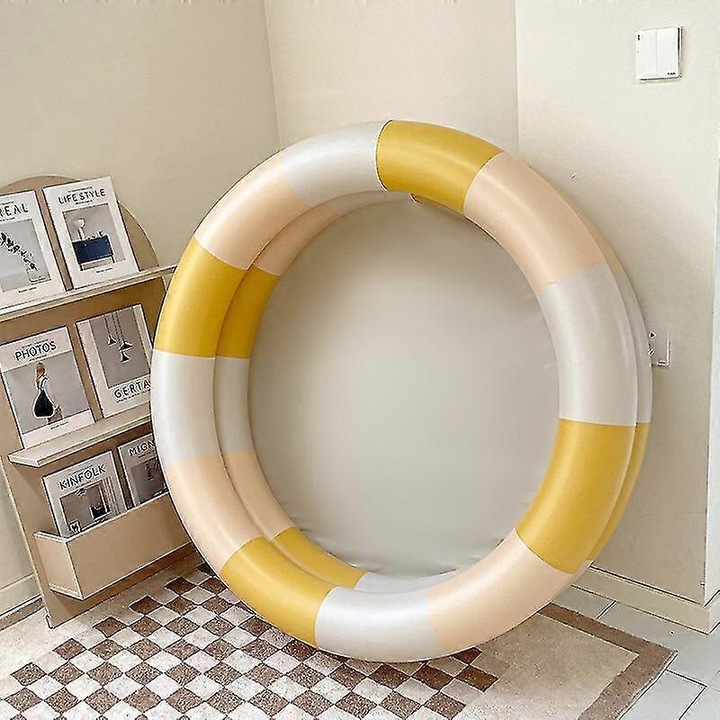 Kerek gyermekmedence, PVC, 87x26cm, 114x30cm, 143x30cm, többszínű