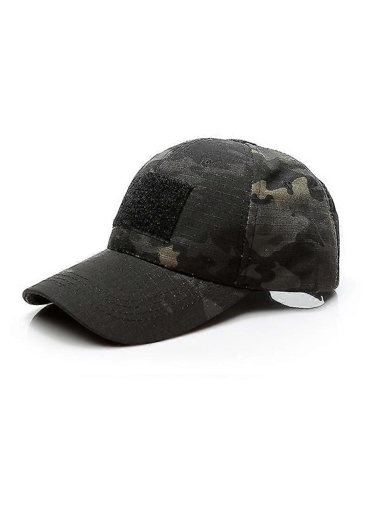 Sapca baseball barbati camuflaj tactica ajustabila bumbac multicolor