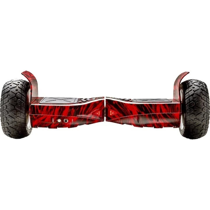 Hoverboard PENDAN Extreme Red Waver, Scuter electric, roti 8.5 inch, telecomanda wireless, bluetooth, geanta de transport cadou, led-uri, lumini de zi/noapte, boxa incorporata, 1000w
