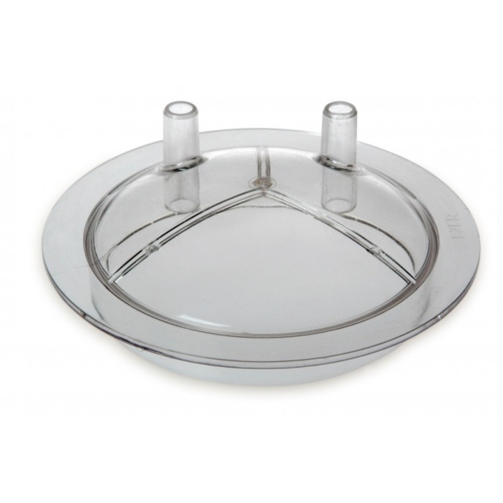 Tejgyűjtő kanna fedél 30 L, 2 kimenet, Ø 150 mm, Sezer