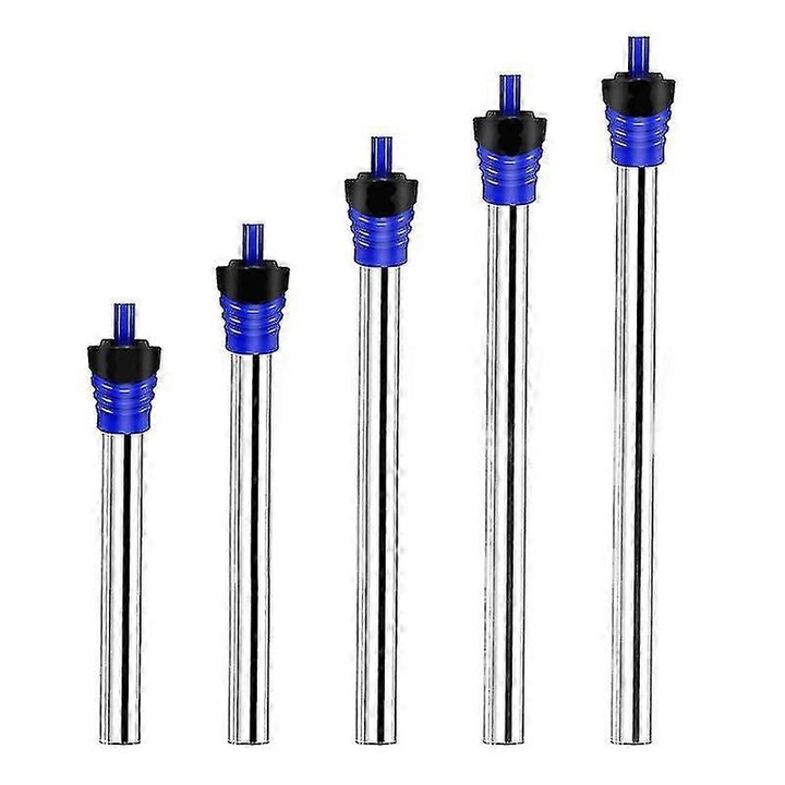Állítható merülő akvárium fűtőtest 50-500W, 19-37cm, fehér