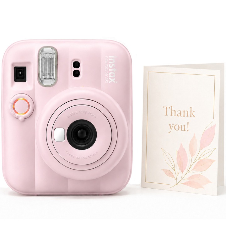 Fujifilm instax mini 13 Candy Pink azonnali fényképezőgép, rózsaszín + üdvözlőkártya