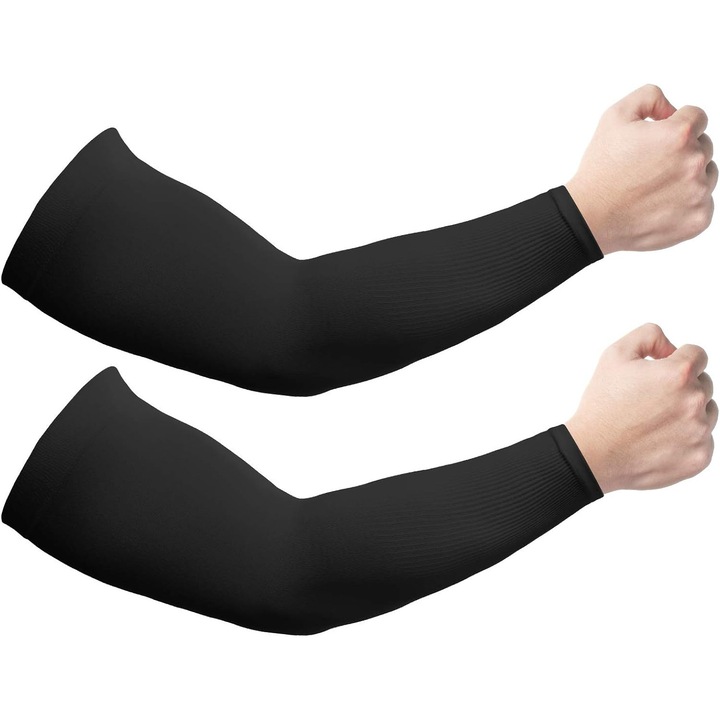 Set 2 mansete brat racoroase protectie UV 50 unisex, marime universala
