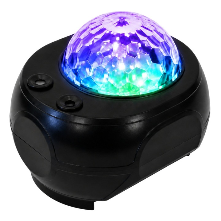 Thunder Galaxy-8 (4W) RGB (2 szín) fényeffekt, hangvezérelt + AKKUMULÁTOR