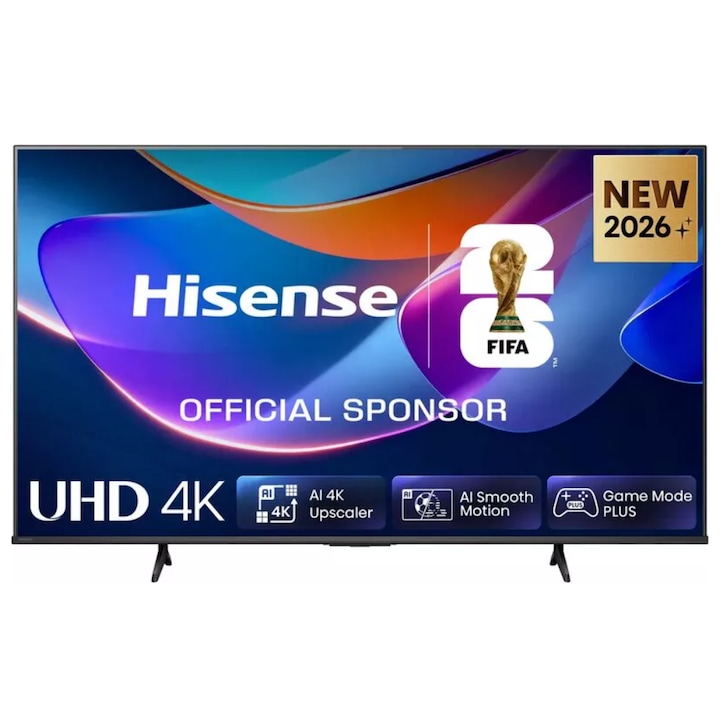Televizor 126 cm 50" 4K Hisense Smart 50A6S UltraHD HDR