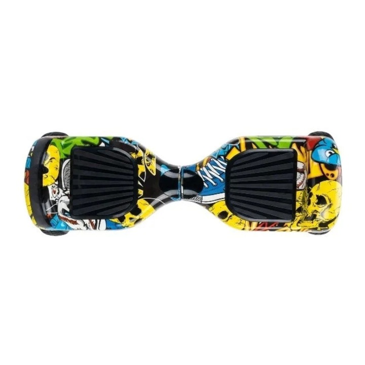Hoverboard, PENDAN roti 6.5", autonomie 15 km, viteza 10 km/h