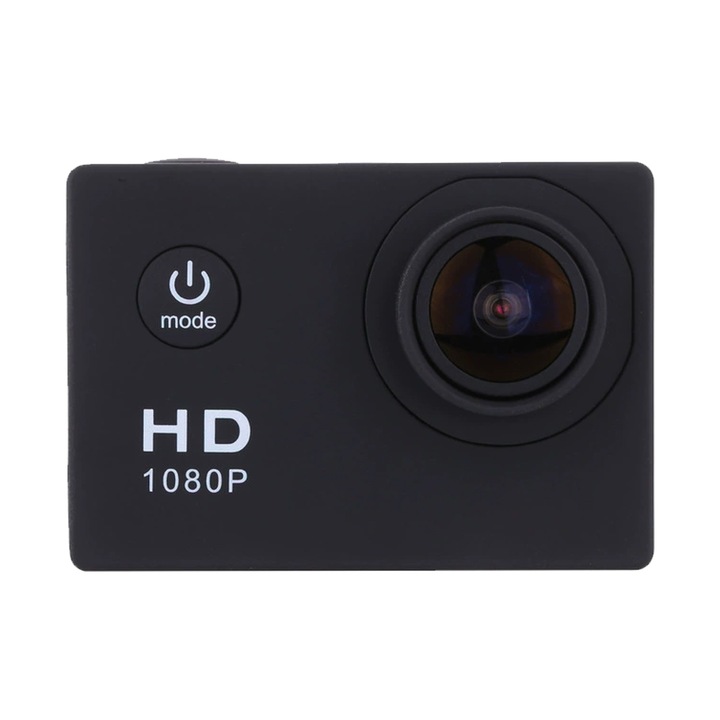 Mini sport videokamera 1080P, vízálló, hordozható, 5.7x4x2.3 cm