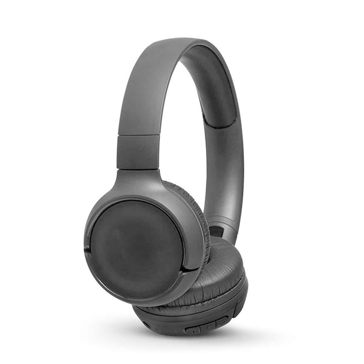 Vezeték nélküli on-ear fejhallgató, mikrofon, fekete, 40 óra üzemidő, gyors USB-C töltés