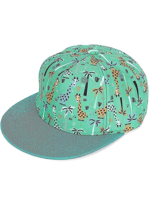 Sapca baseball copii ajustabila, bumbac poliester, multicolor, 52x54 cm