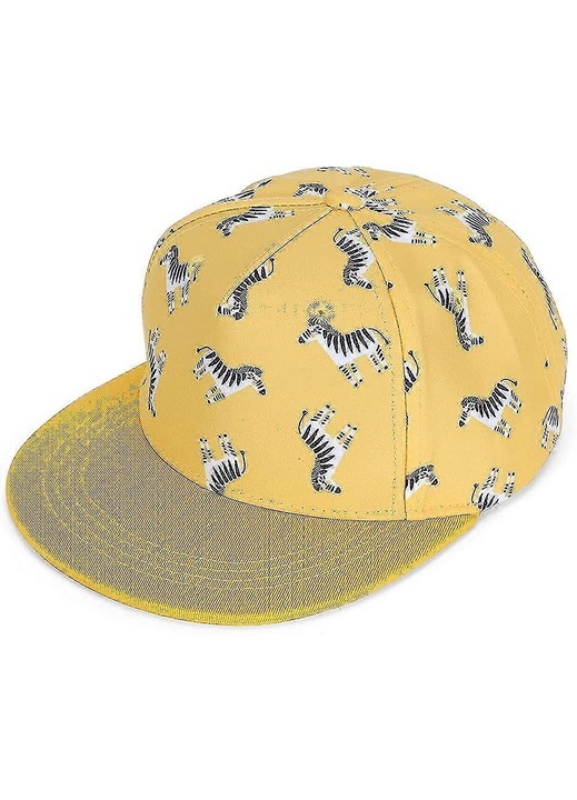 Sapca baseball copii, ajustabila, poliester bumbac, multicolor, 52x54 cm