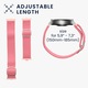 Curea smartwatch Kwmobile pentru Xiaomi Smart Band 8 Pro, Band 9 Pro, Redmi Watch 5, Redmi Watch 4, nailon, roz