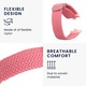 Curea smartwatch Kwmobile pentru Xiaomi Smart Band 8 Pro, Band 9 Pro, Redmi Watch 5, Redmi Watch 4, nailon, roz