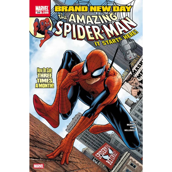 Képregény Amazing Spider-Man, 546, Facsimile, Cover A, Szerző Bob Gale