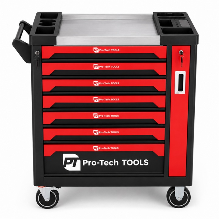 Szerszámos kocsi 7 fiókkal Pro-Tech TOOLS 40899