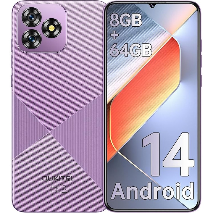 OPPO A6x, 4GB RAM, 128GB, Plum Purple