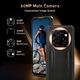 Robusztus telefon Oukitel WP39 PRO, 36GB+512GB/2TB, 6.6'' FHD+2.4K kijelző, 64MP+32MP, 11000mAh (33W), Dual SIM 5G, Android 14, MediaTek Dimensity 6100, Face ID/ujjlenyomat feloldás, NFC/GPS/IP68/IP69K, zöld